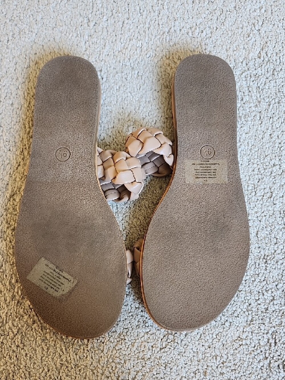 a new day Braided Double-Strap Slide Sandal - Blush - Picture 6 of 6
